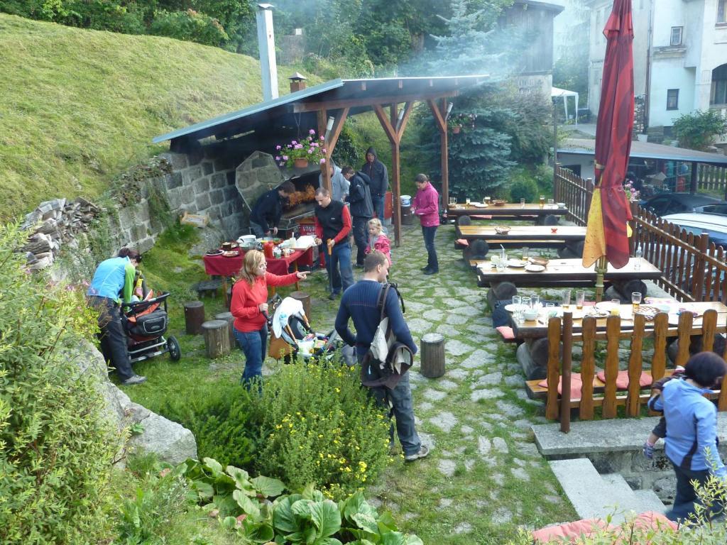 Penzion Na Rozcesti Janov nad Nisou Eksteriør billede